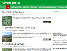 Tablet Screenshot of margaritegarden.com